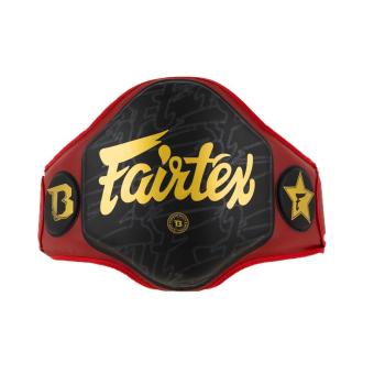 FAIRTEX - BELLYPADS  - FXB BP WINE RED