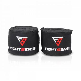 FIGHTSENSE - bandages/handwrap - zwart