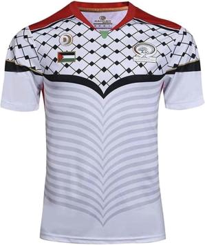 T-shirt - Palestina Voetbalshirt- Footbal Jersey