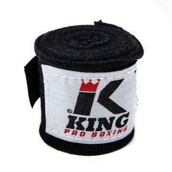 KING PRO BOXING - BANDAGE - KPB/BPC BLACK - 460cm