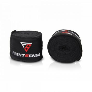 FIGHTSENSE - bandages/handwrap - zwart